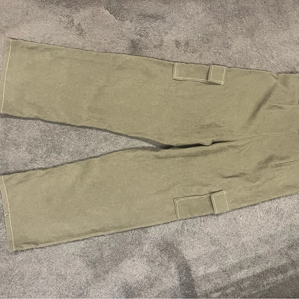iZ BYER Girls Olive Corduroy Cargo Pants Girls 16